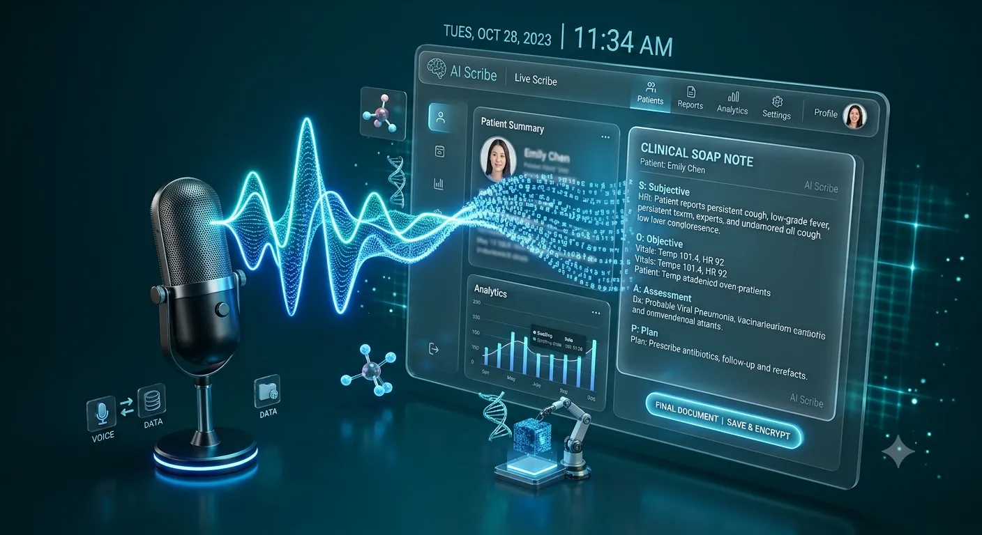 AI Scribe Interface