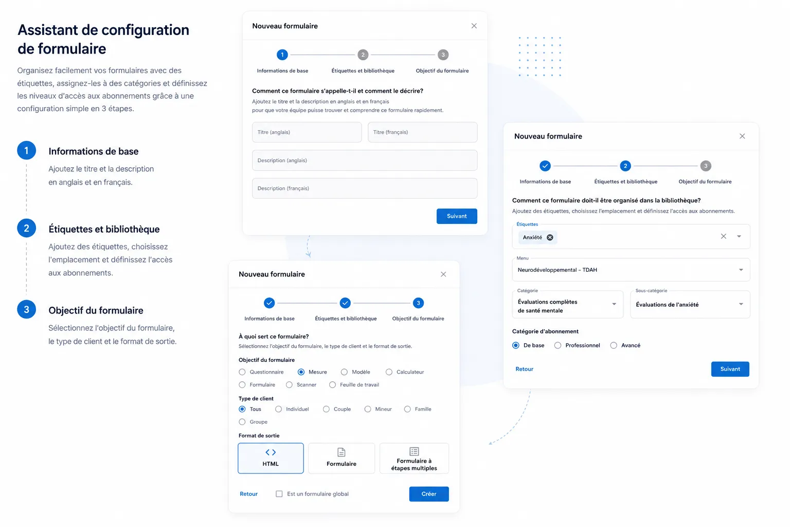 wizard feature screenshot