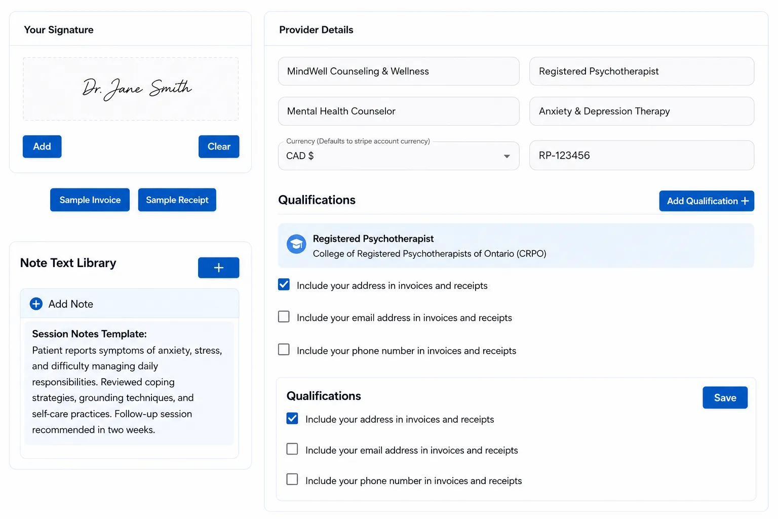 NousTalk Billing, Insurance & Payments Dashboard